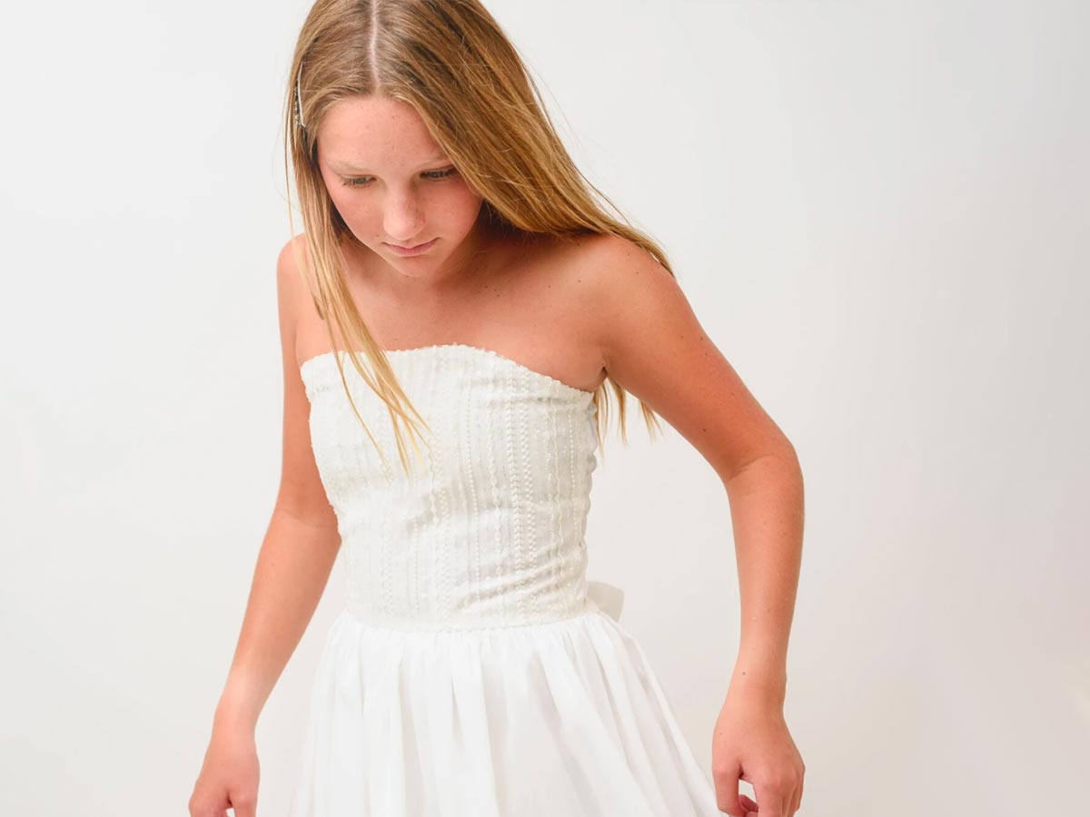 Junior Bridesmaid Dresses - Wedding Guest Dresses for Teens & Tweens Tagged "White" Stella M'Lia Junior Bridesmaid Dresses - Wedding Guest Dresses for Teens & Tweens Tagged "White" Stella M'Lia