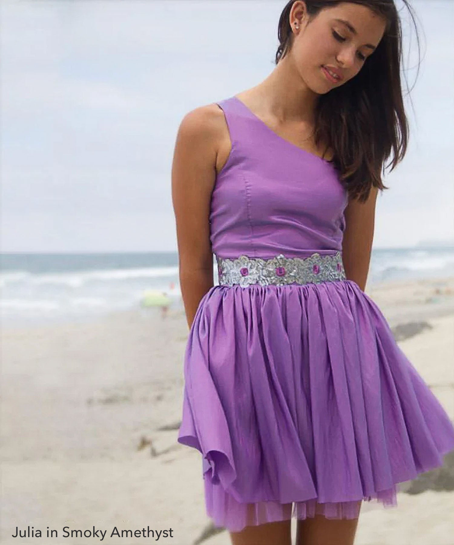 open lace back dress Silvia Dress – Dress the Population main image 1